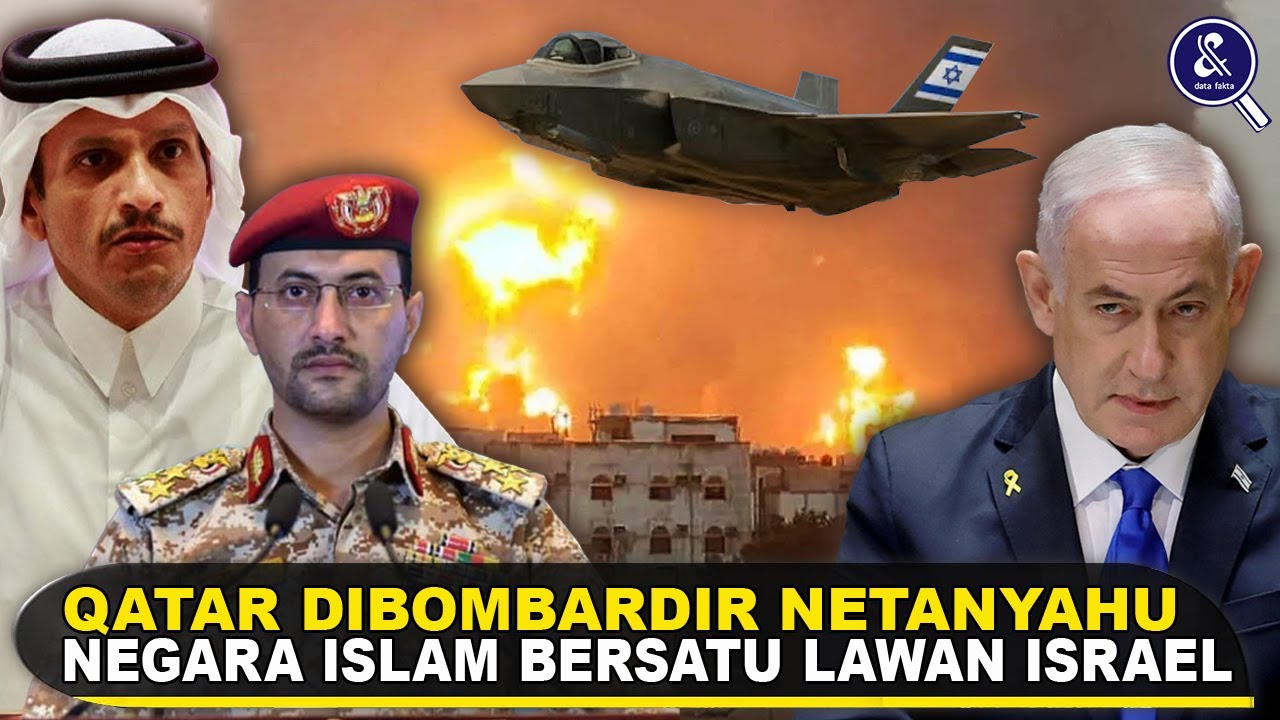 Youtube Thumnail image of : NEGARA ISLAM MARAH SETELAH NETANYAHU BOMBARDIR QATAR? Fakta Negara-Negara Islam Bersatu Kecam Israel